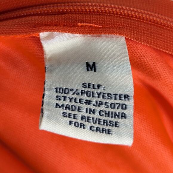 Jealous Tomato M Orange Wide Leg Pants High Waist Flowing Split Side Boho - Picture 4 of 4